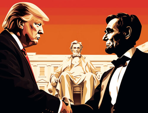 Trump’s unexpected defence strategy: summoning the spirit of Abraham Lincoln